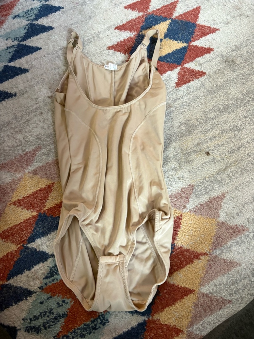 Maidenform Nude Beige Shapewear One-Piece Bodysuit